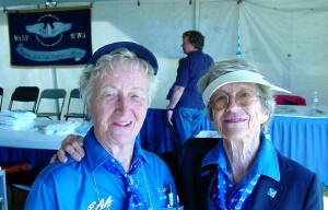 Shutsy & Dot at Oshkosh 2003